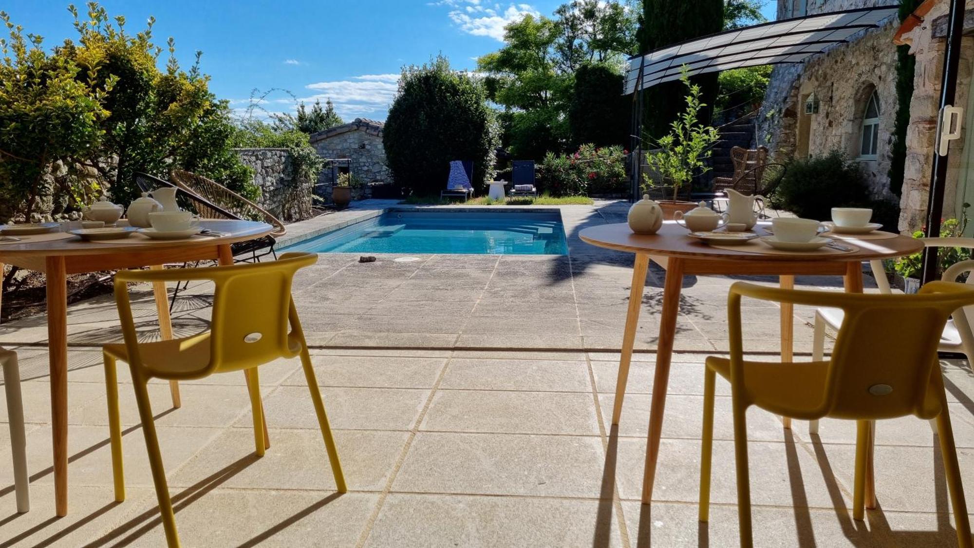 Les Toits De Valaurie Bed & Breakfast Bagian luar foto