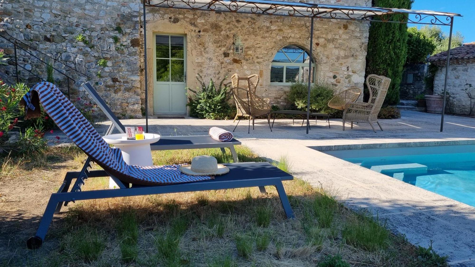 Les Toits De Valaurie Bed & Breakfast Bagian luar foto