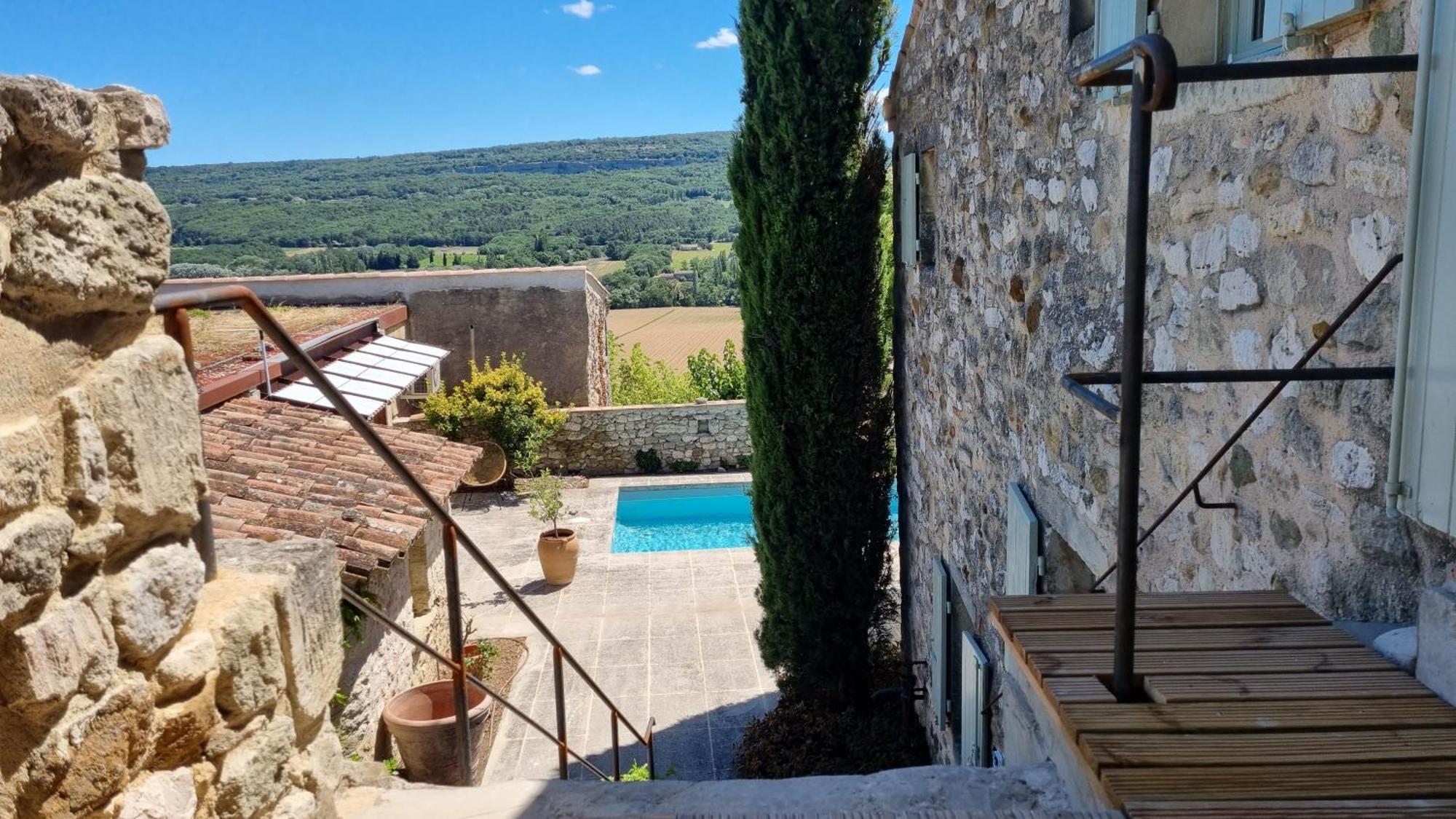 Les Toits De Valaurie Bed & Breakfast Bagian luar foto