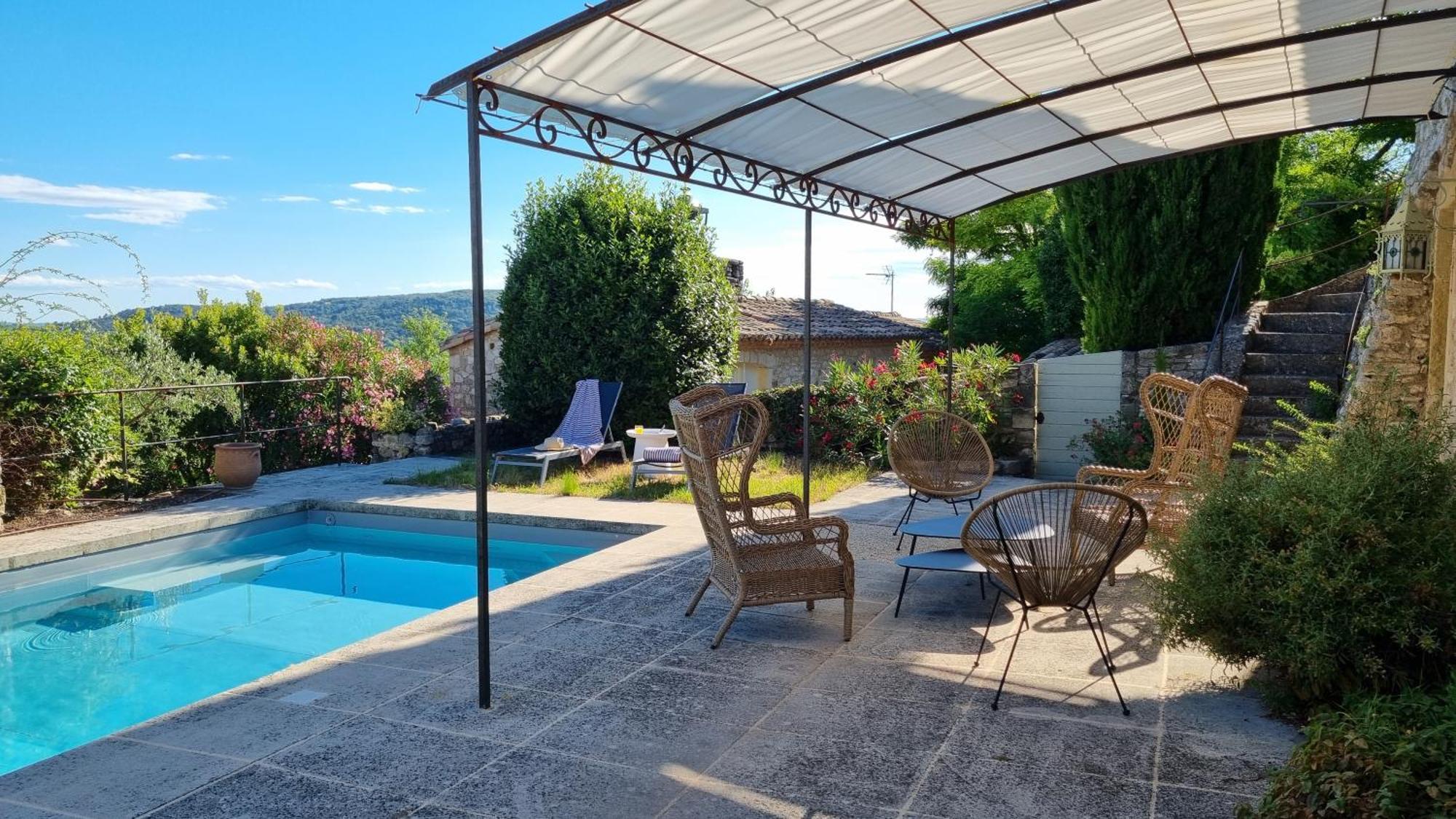 Les Toits De Valaurie Bed & Breakfast Bagian luar foto